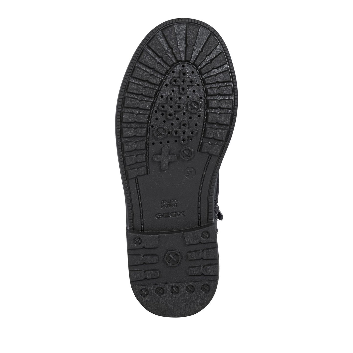 Eclair Girls' Black Ankle Boots