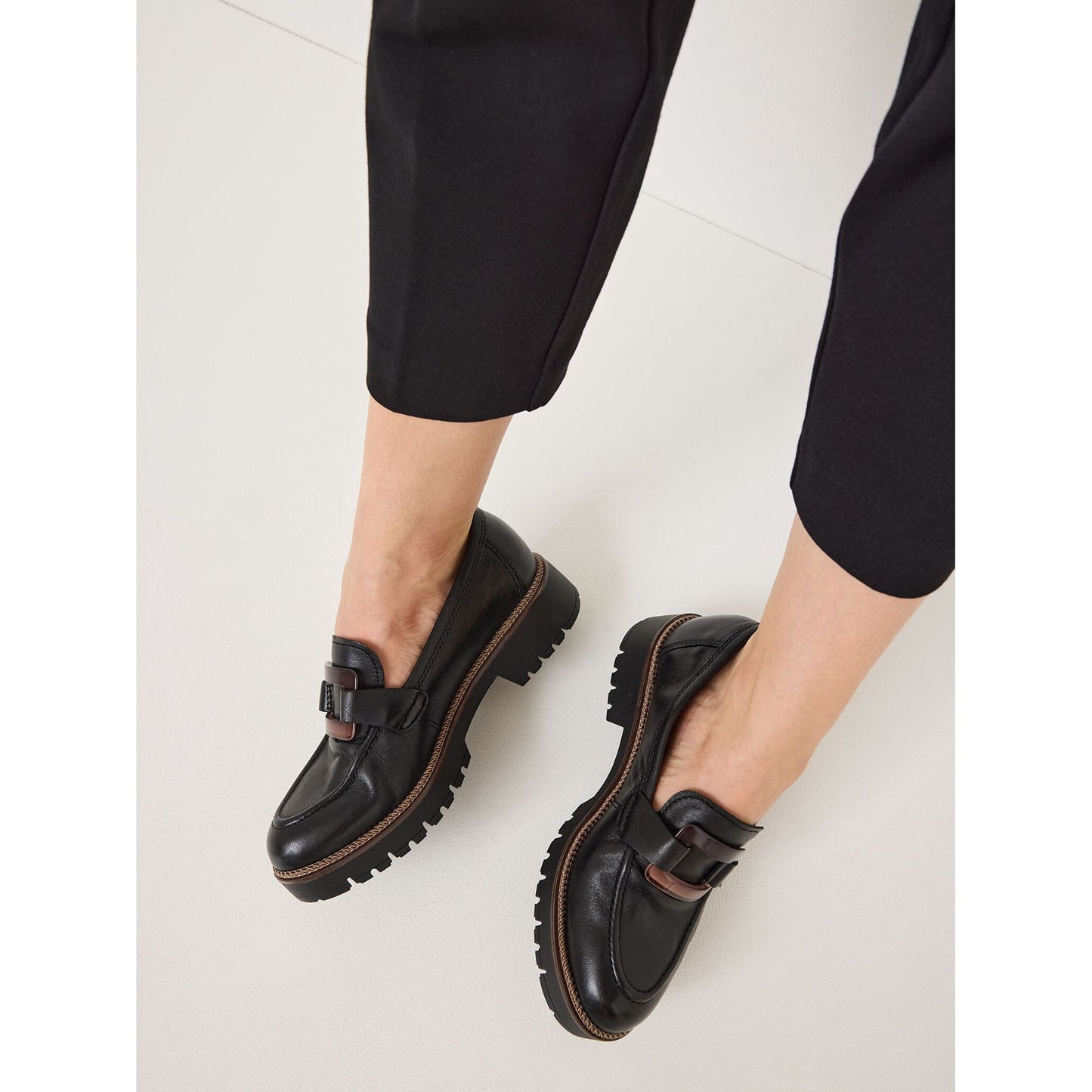 Women's Black Loafers