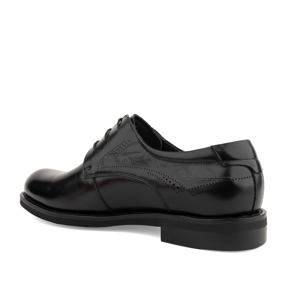 black elegant closed formal