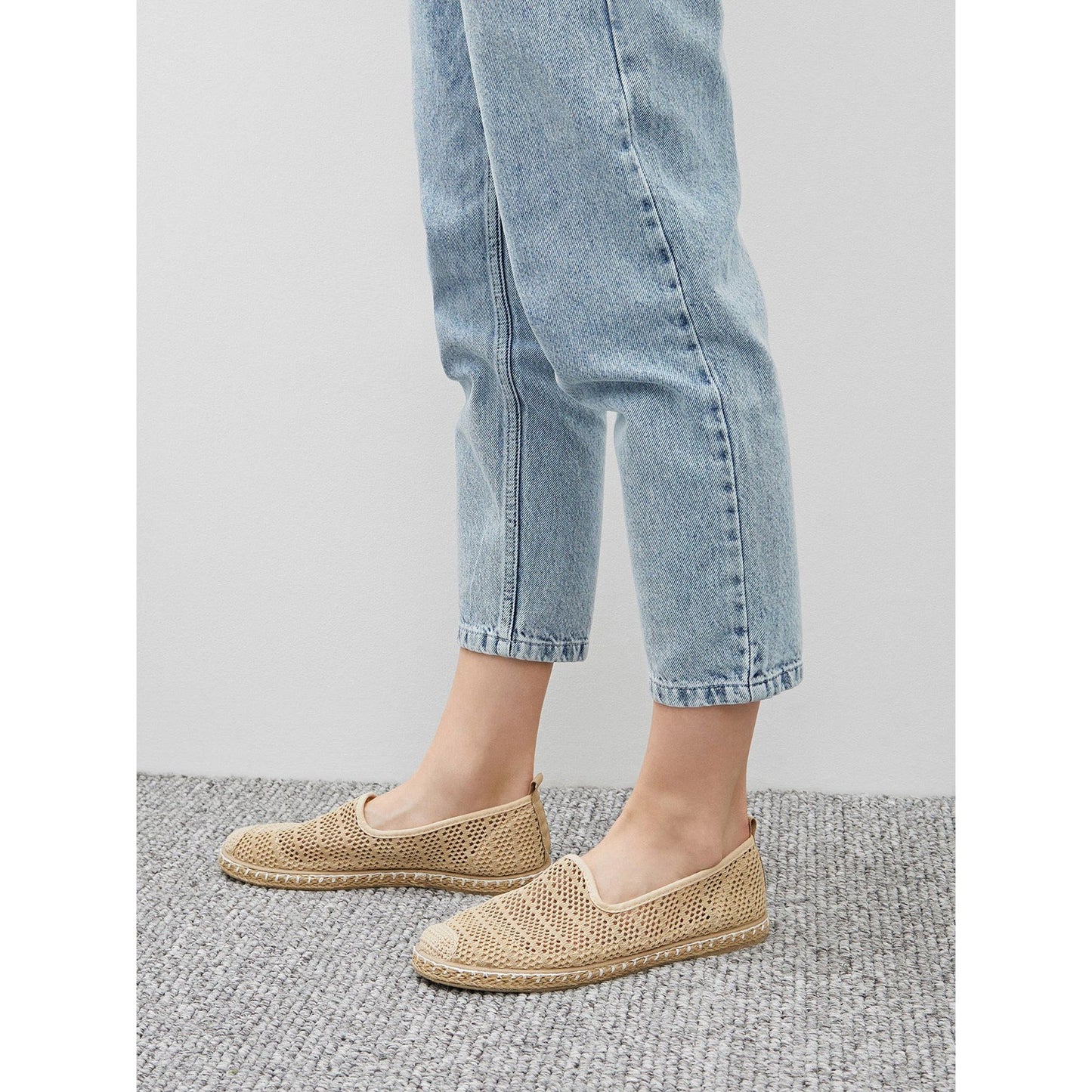 Women's Beige Espadrilles