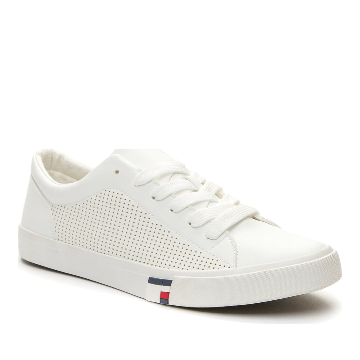 white casual closed sneakers