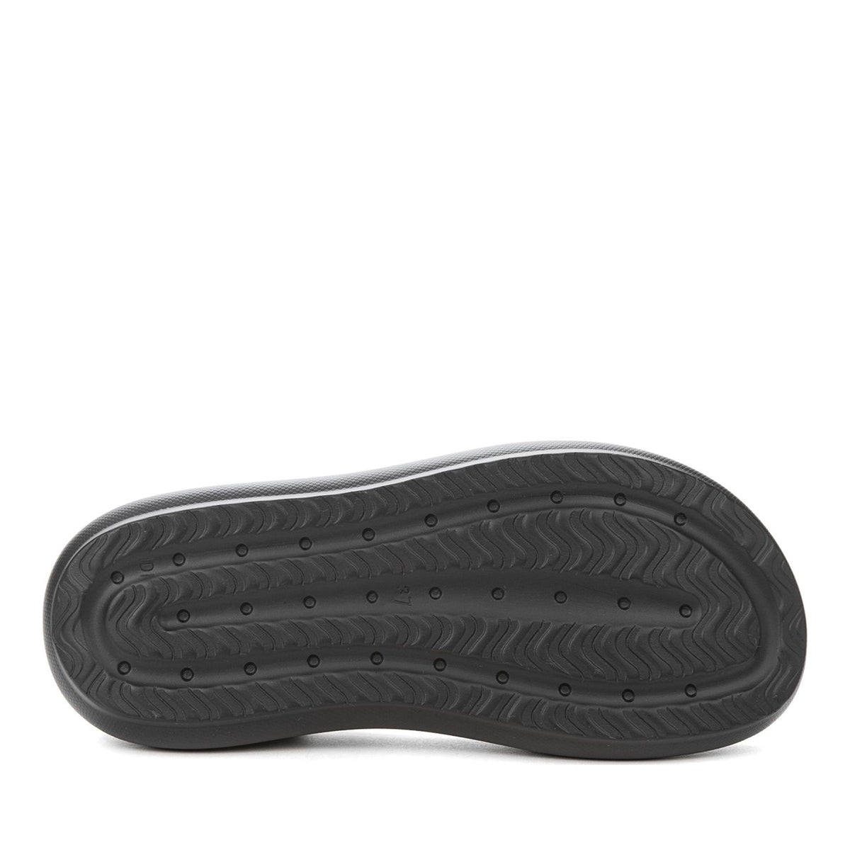 black casual open sandals