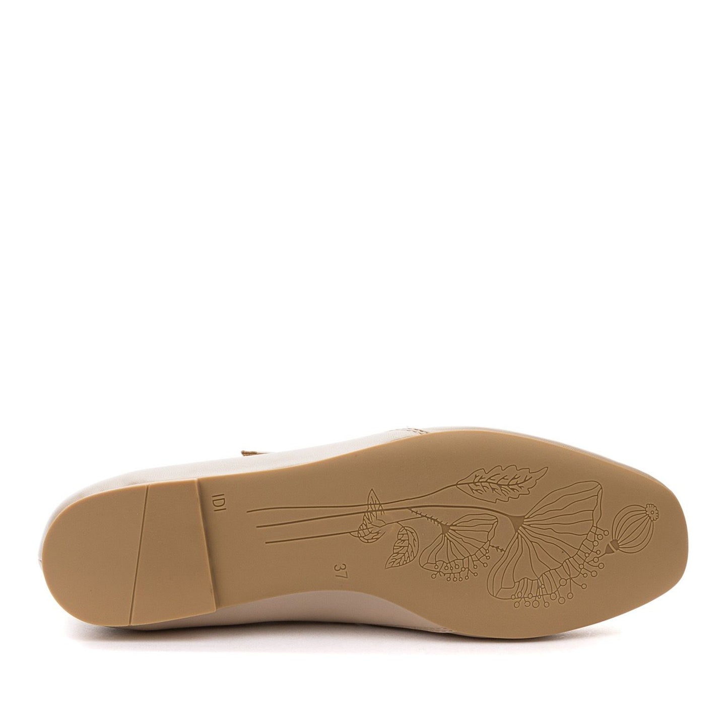 Women's Beige Dress Ballet Flats