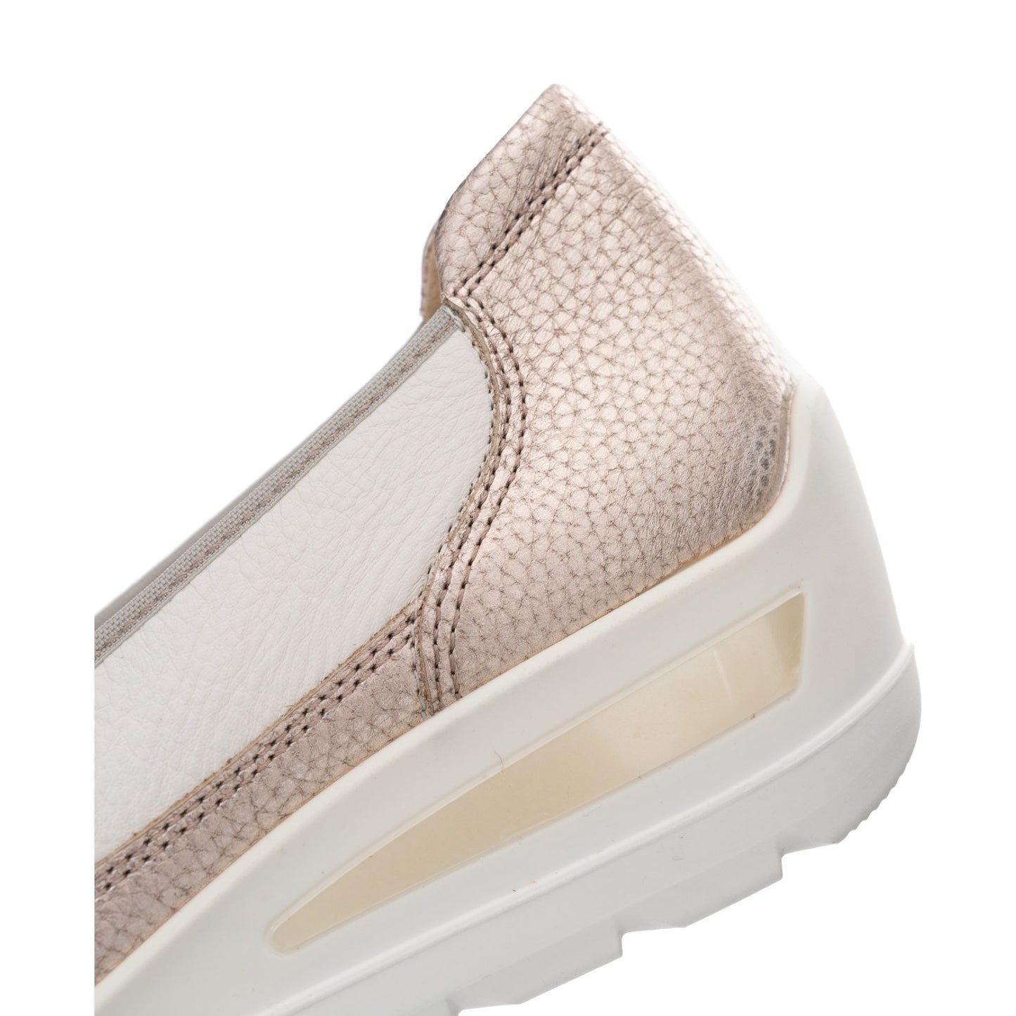Zürich Women's Beige Open-Toe Ballet Flats