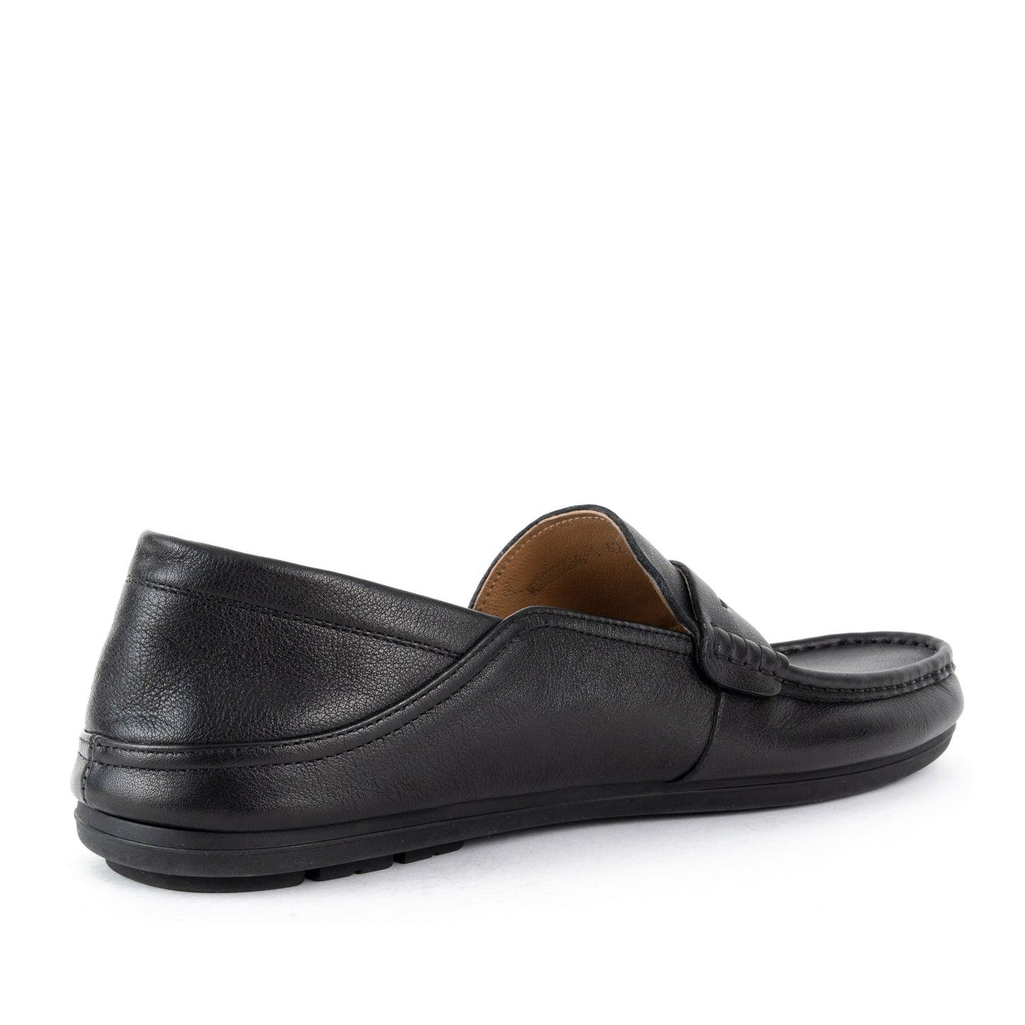 Men's Black Moccasins