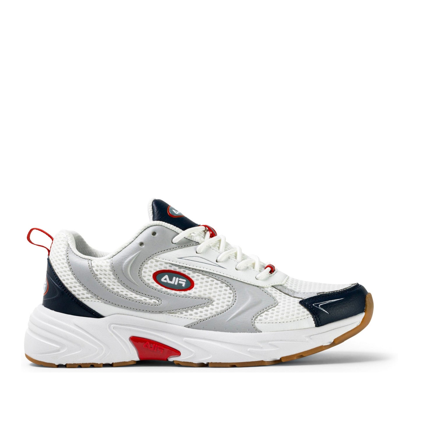 Kreatix Men's White Fashion Sneakers