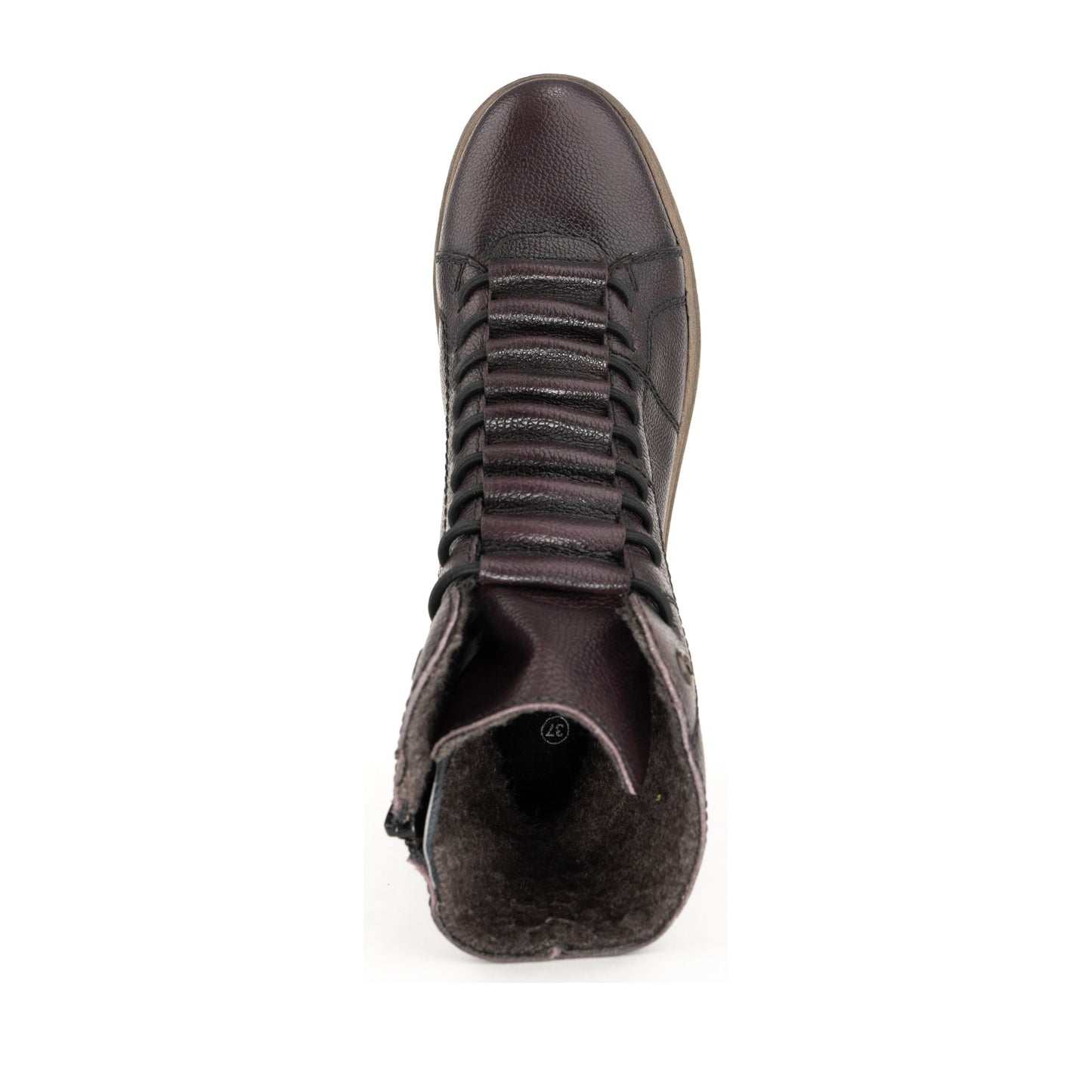 Women's Red Wedge Ankle Boots
