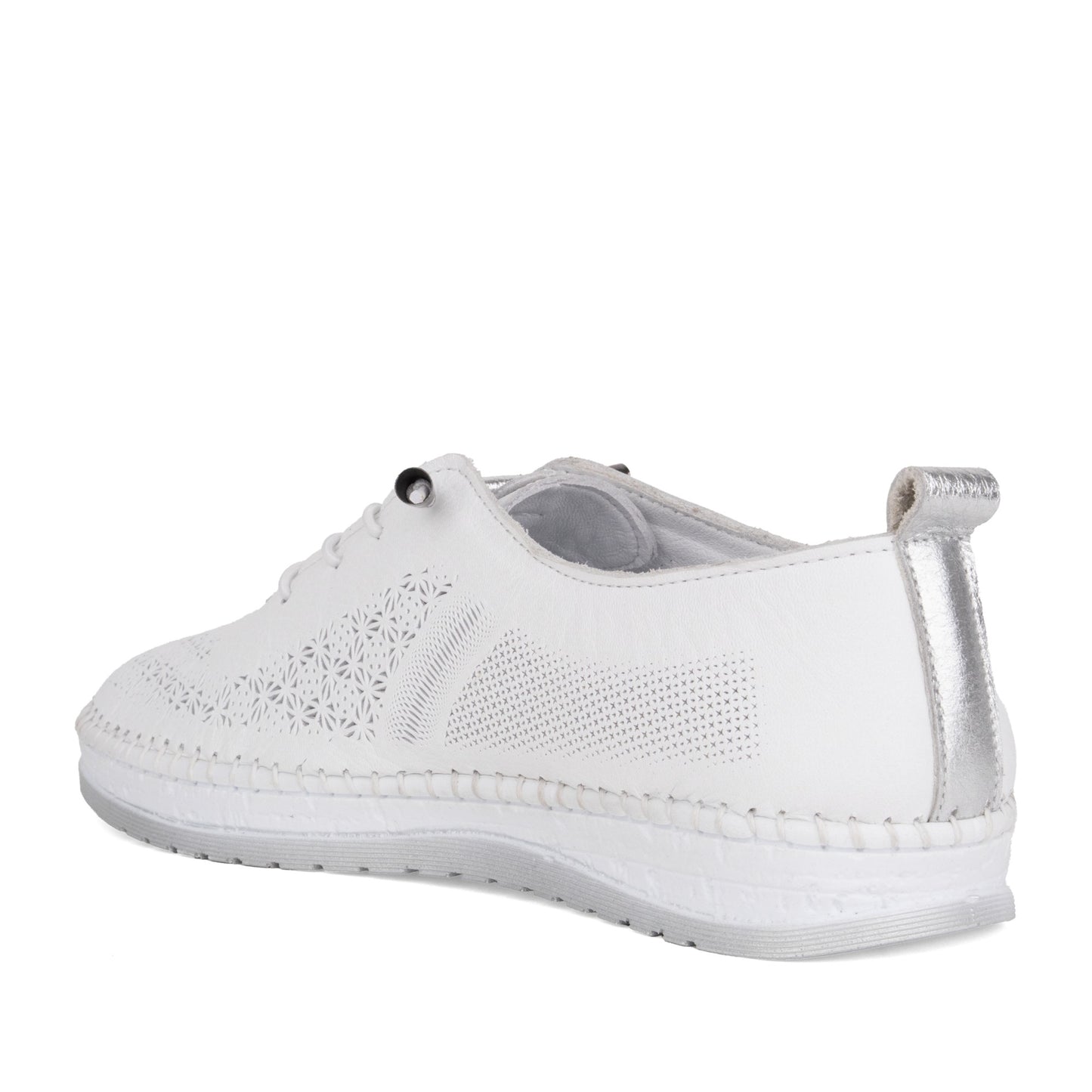 Women's White Fashion Sneakers