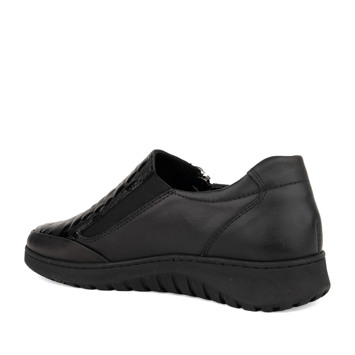 black casual closed leisure