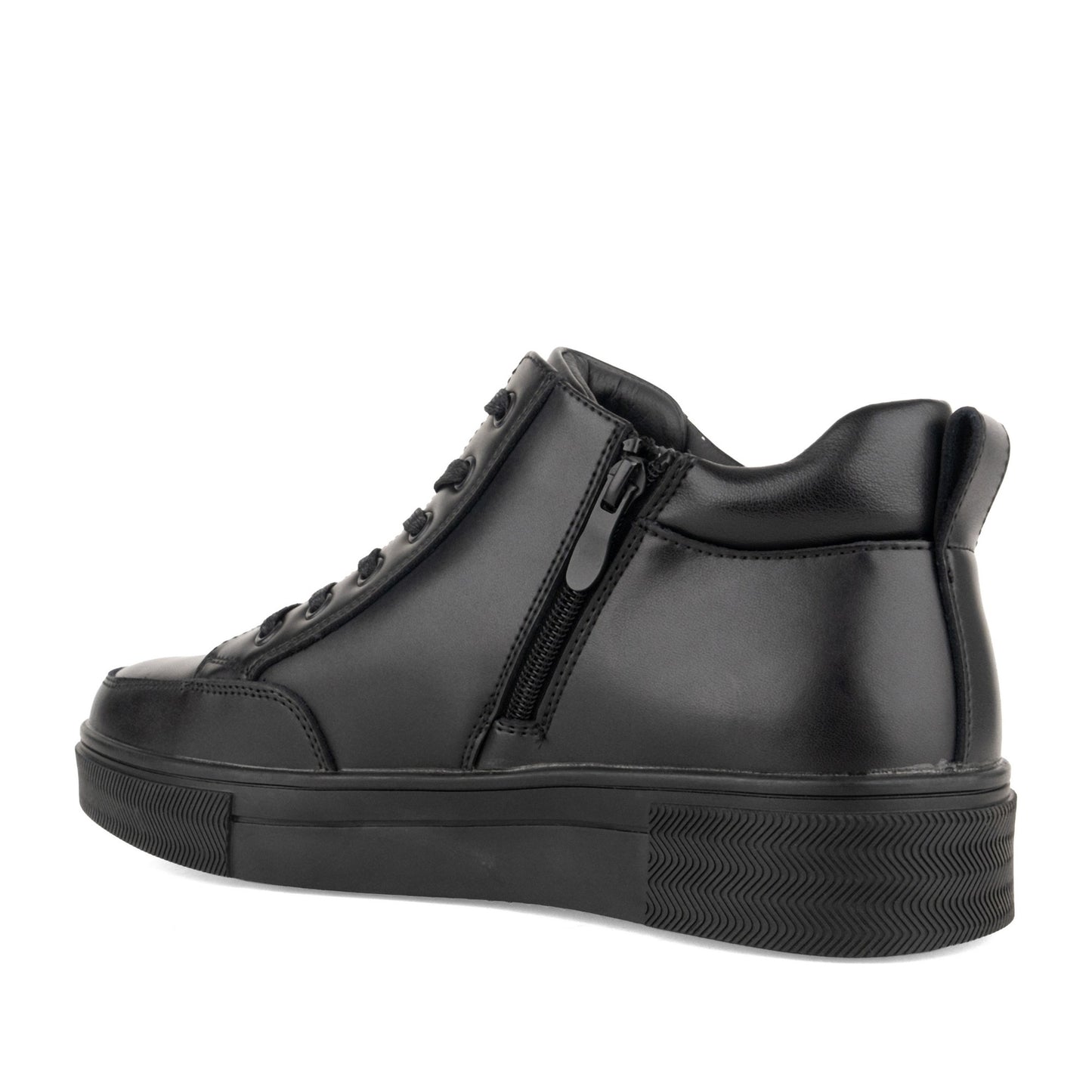Men's Black High Fashion Sneakers