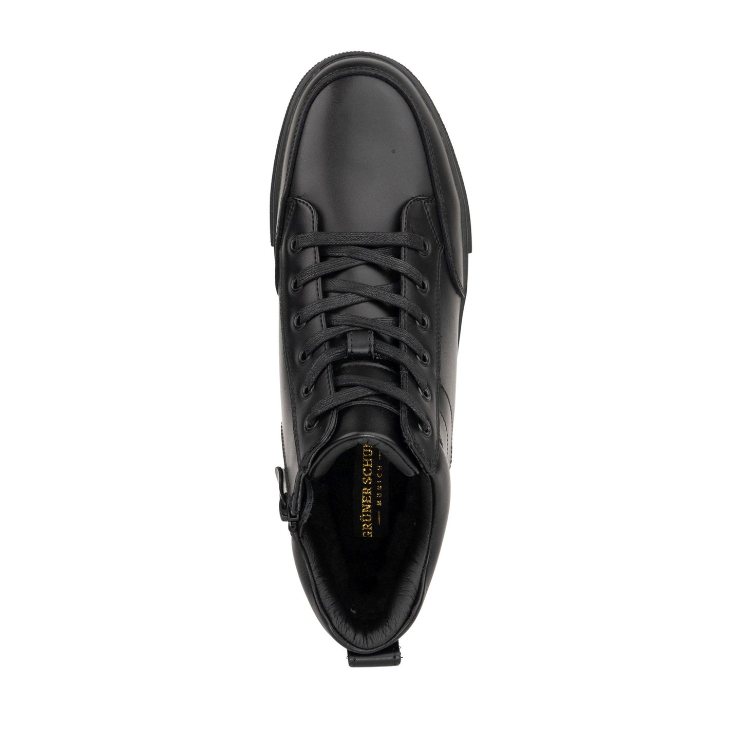 Men's Black High Fashion Sneakers