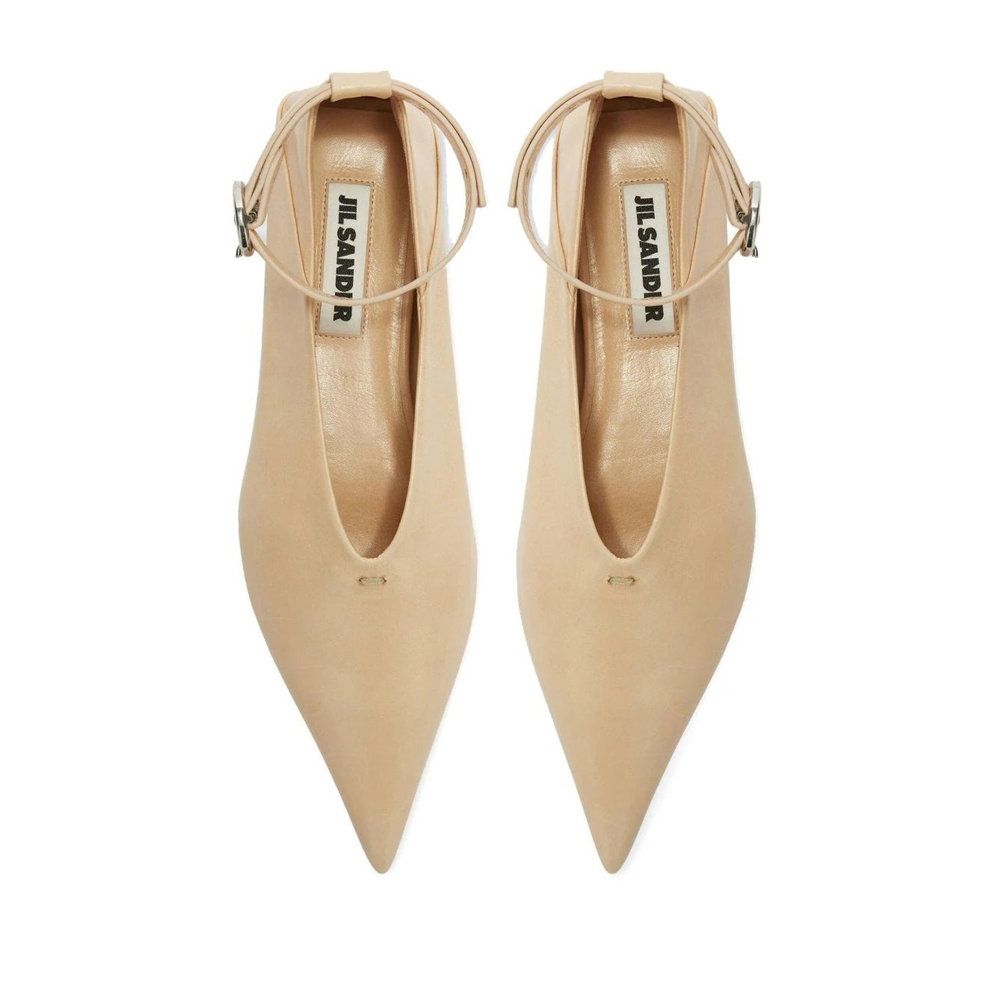 Women's Beige Ballet Flats