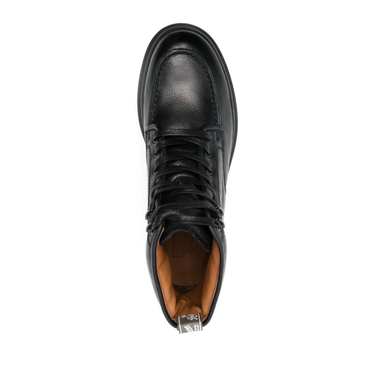 Men's Black Mid-cut Ankle Boots