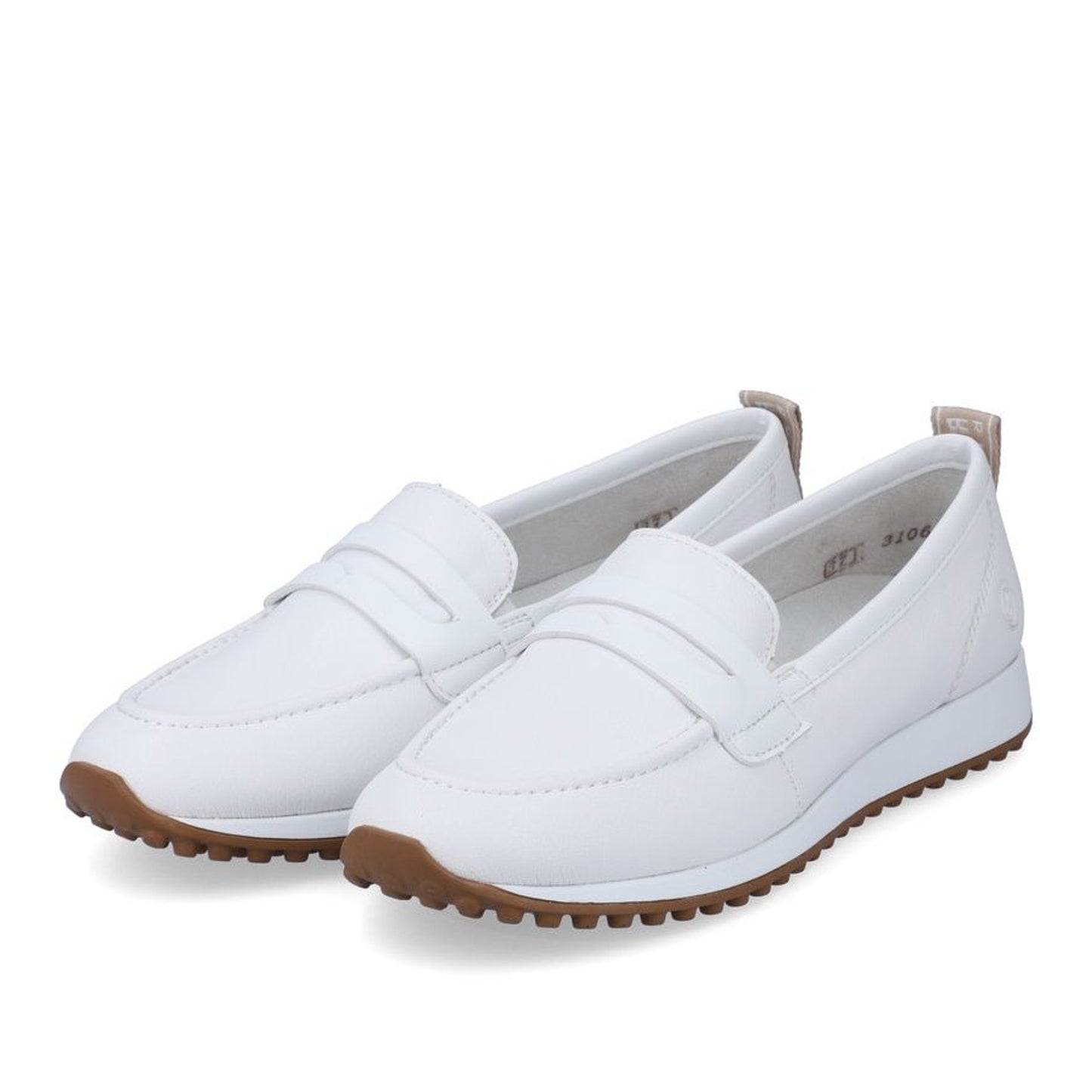 Women's White Loafers