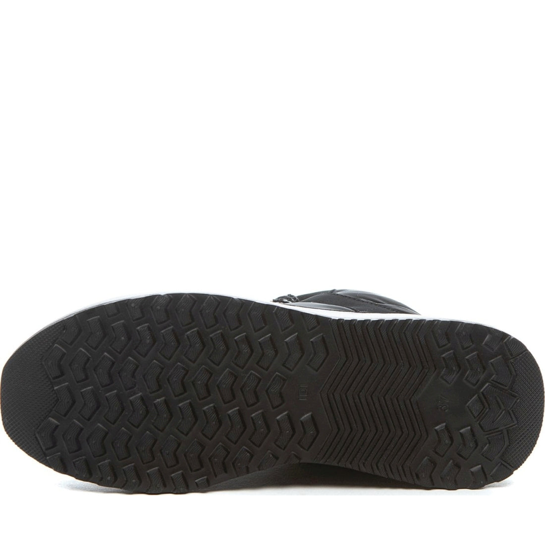 black casual closed booties