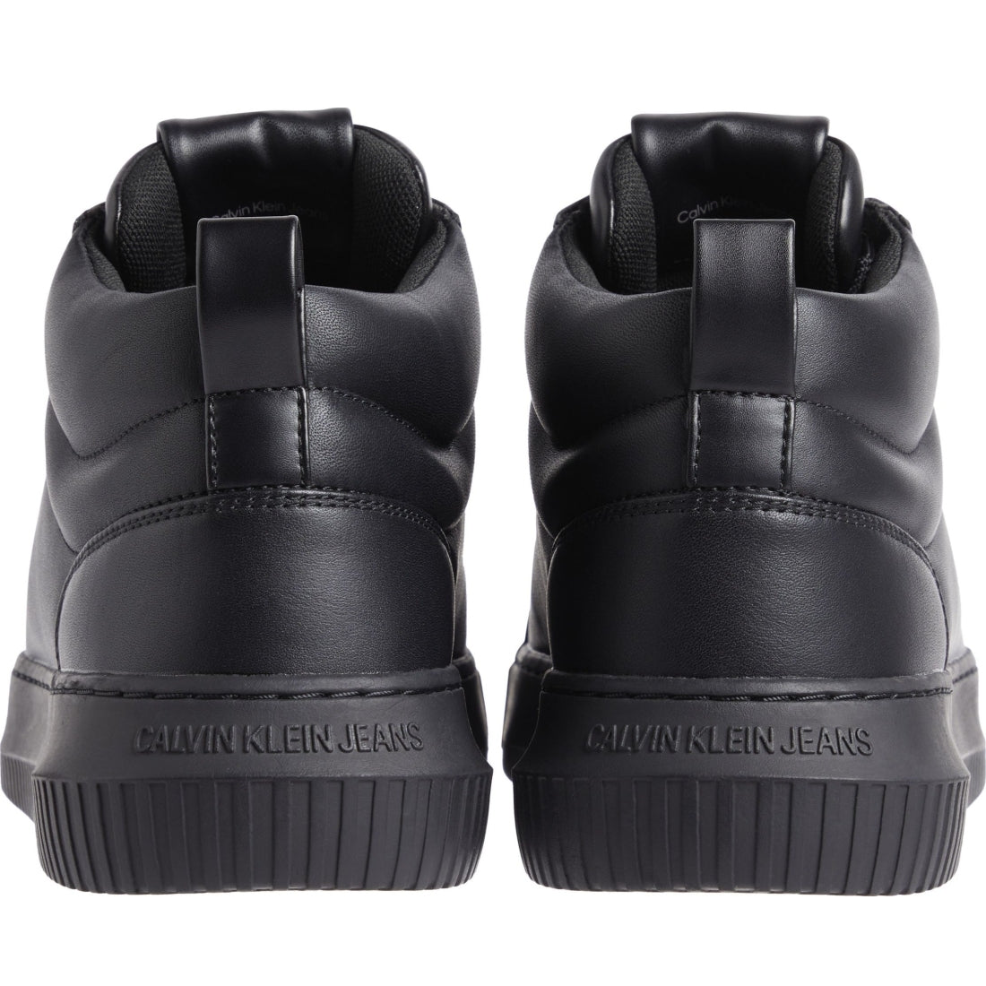 chunky cupsole high booties