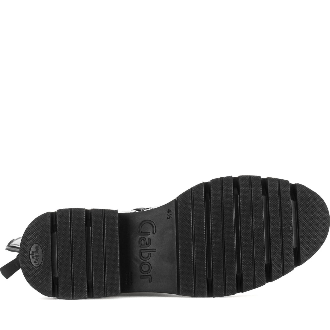 black casual closed boots