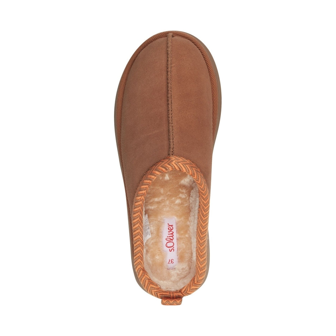 cognac casual closed booties