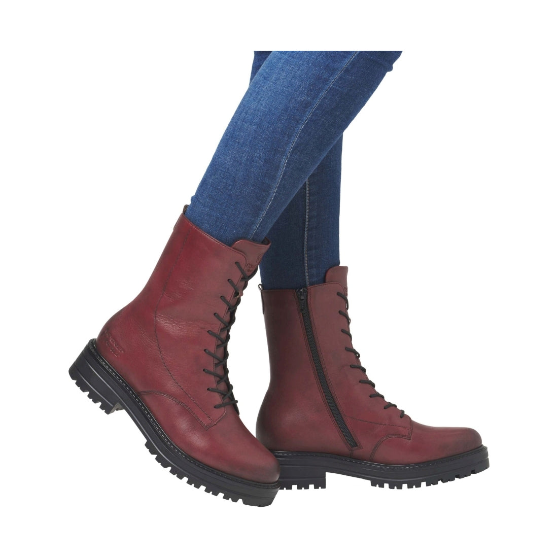 casual closed ladies mid height boots