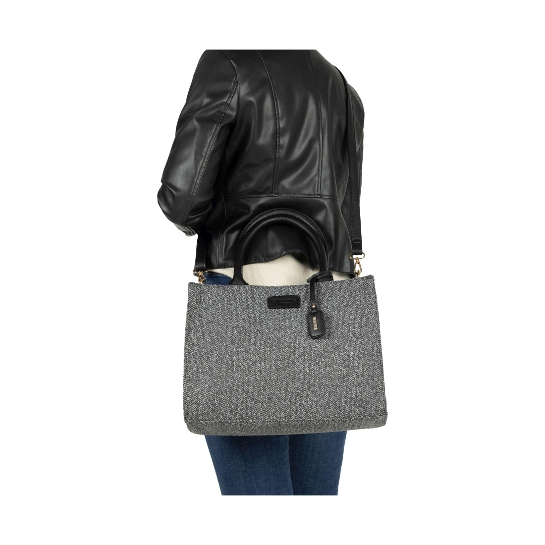 grey elegant bags