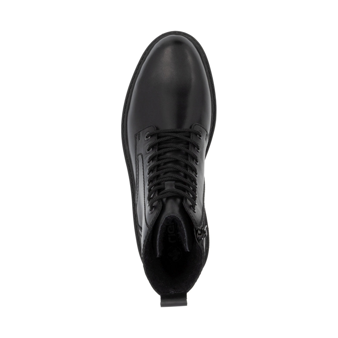 black casual closed men's boots