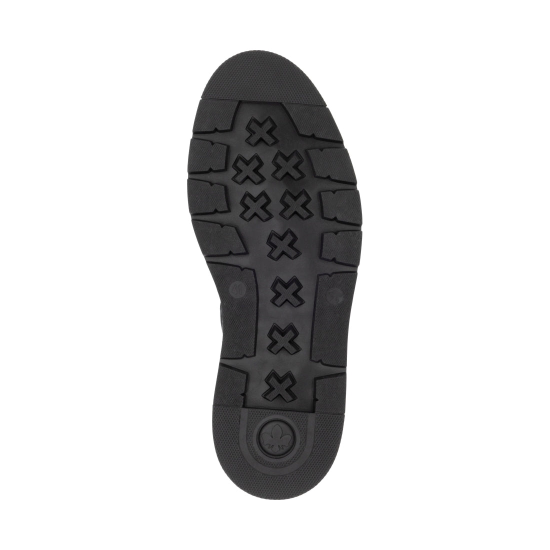 black casual closed men's boots