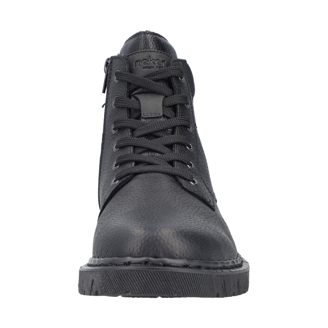 black casual closed men's boots