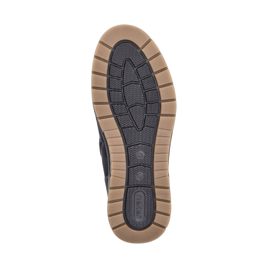 black casual closed men's boots