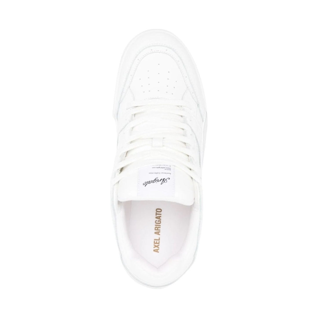 AXEL ARIGATO mens white area lo sneaker | Vilbury London