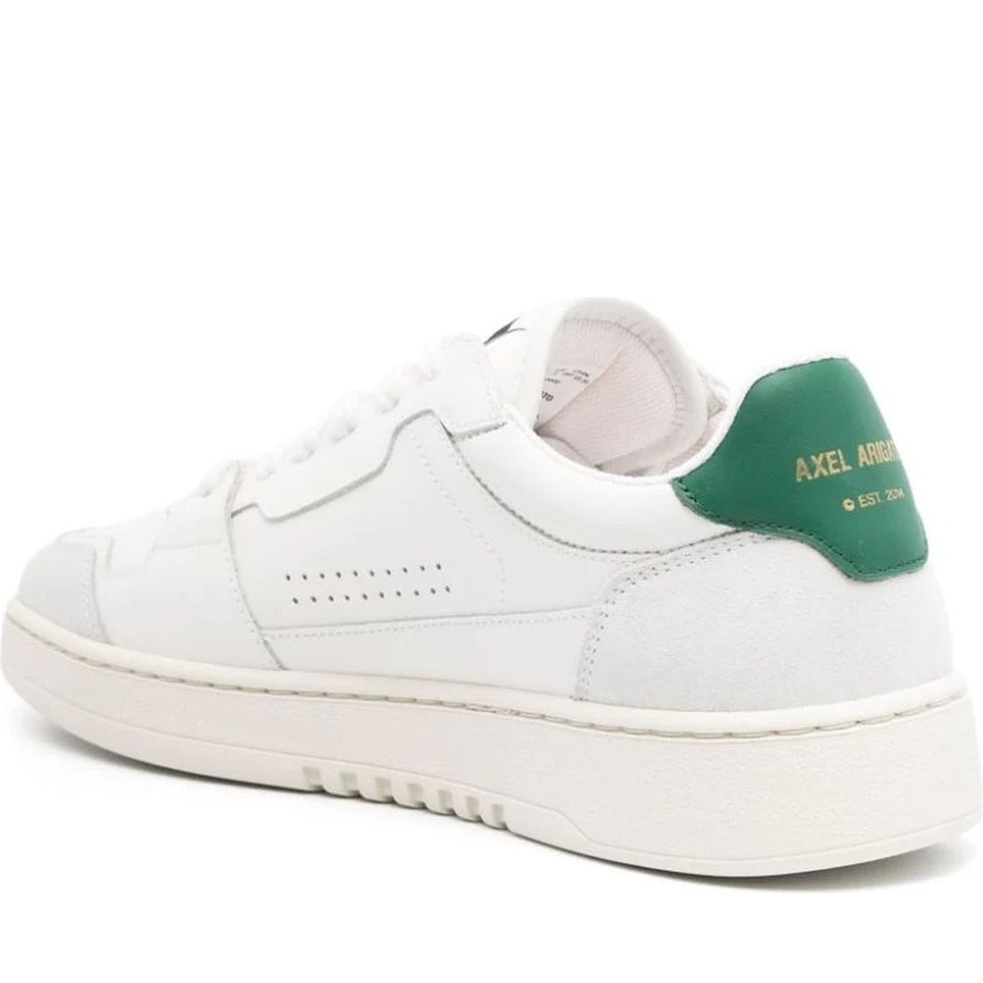 AXEL ARIGATO mens white, green dice lo sneaker | Vilbury London