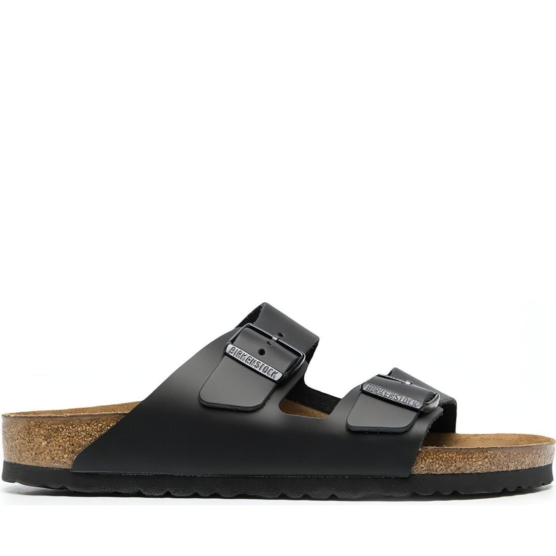 Birkenstock unisex adults black arizona nl slippers | Vilbury London