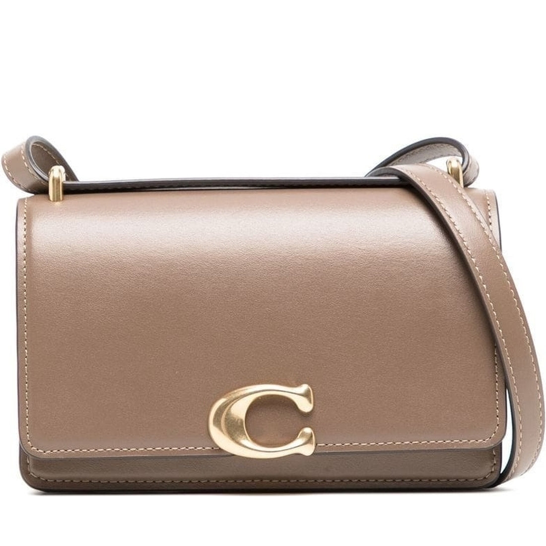 calf leather bandit crossbody