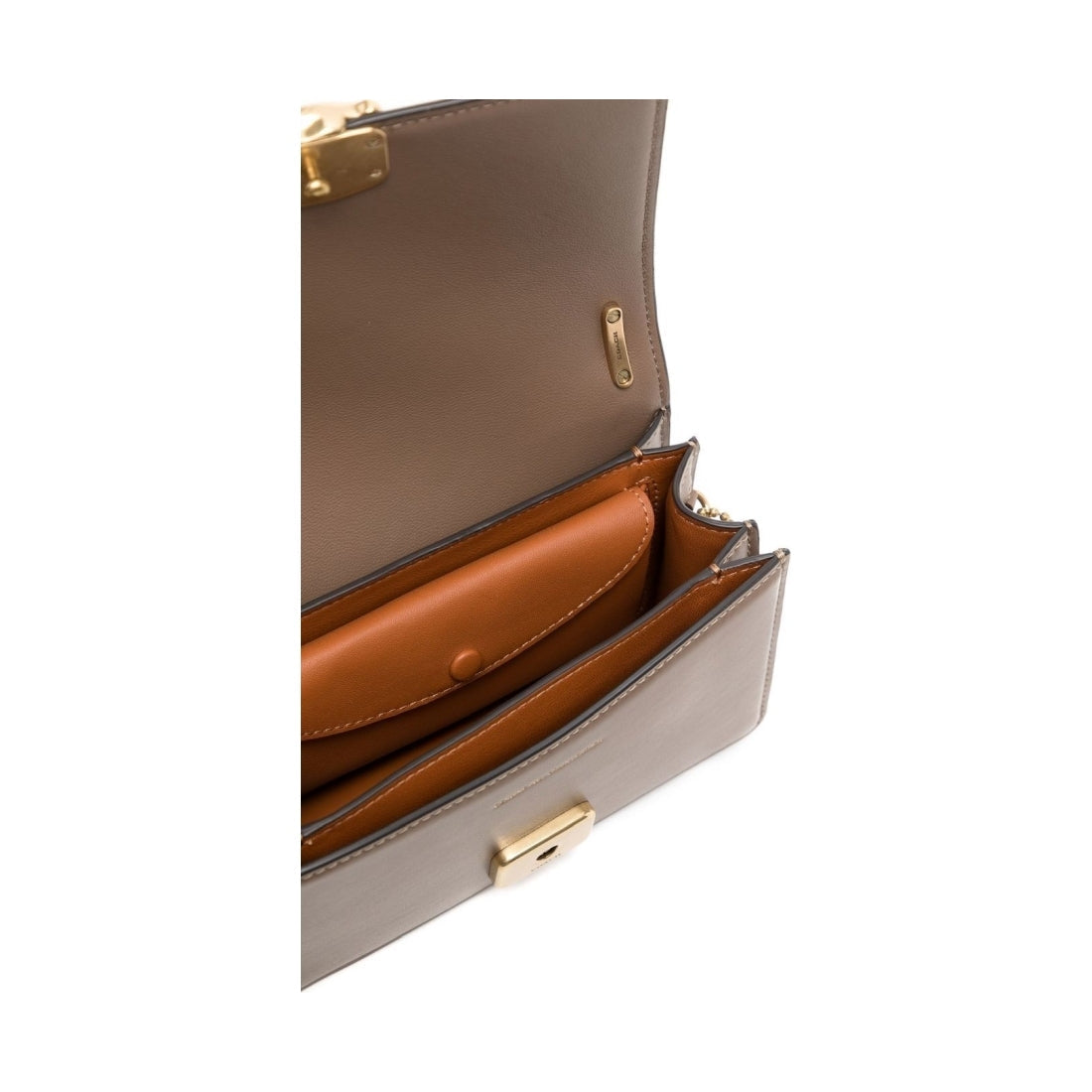 calf leather bandit crossbody