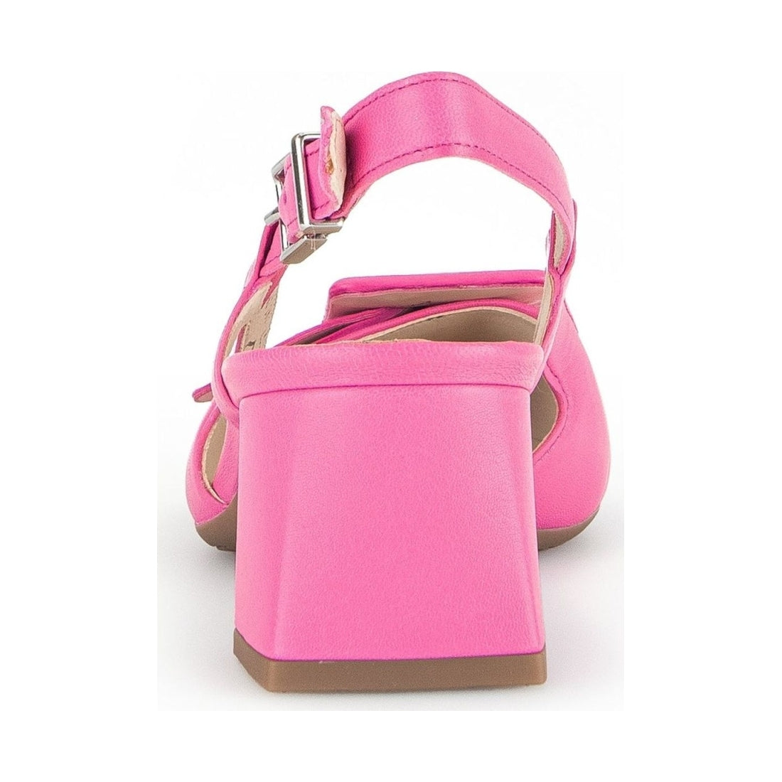 Gabor womens pink elegant part-open sandals | Vilbury London