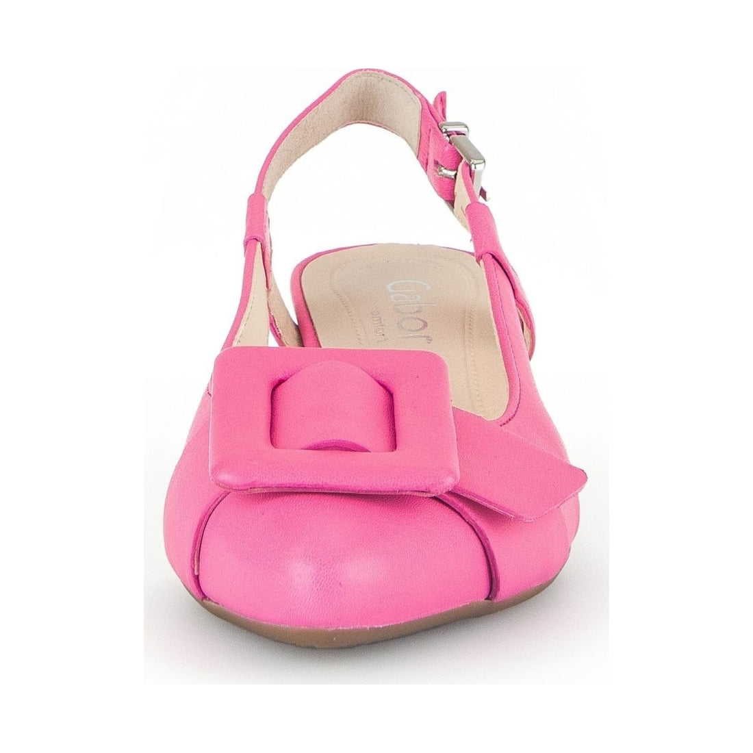 Gabor womens pink elegant part-open sandals | Vilbury London