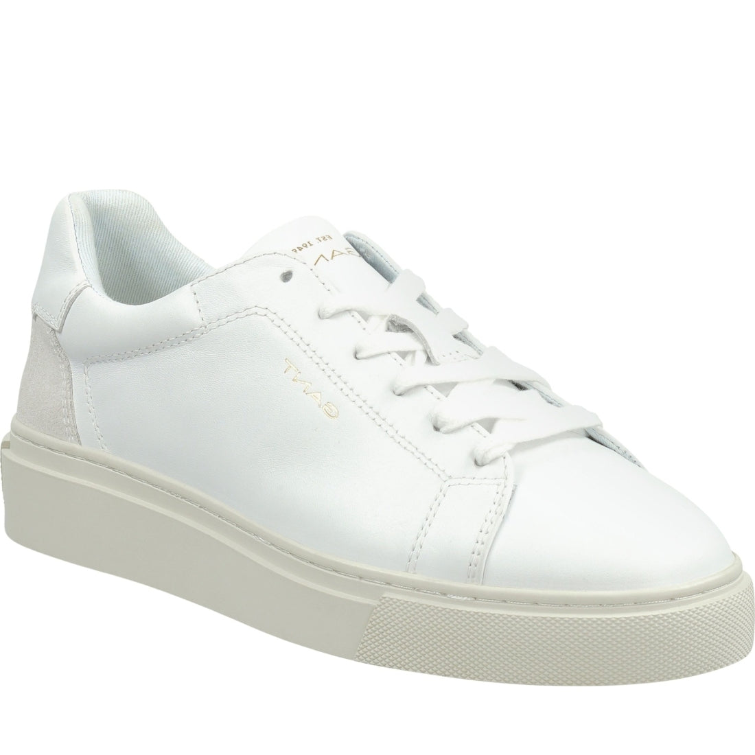 Gant womens g29 white julice leisure trainers | Vilbury London