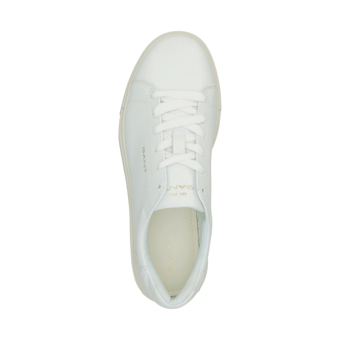 Gant womens g29 white julice leisure trainers | Vilbury London