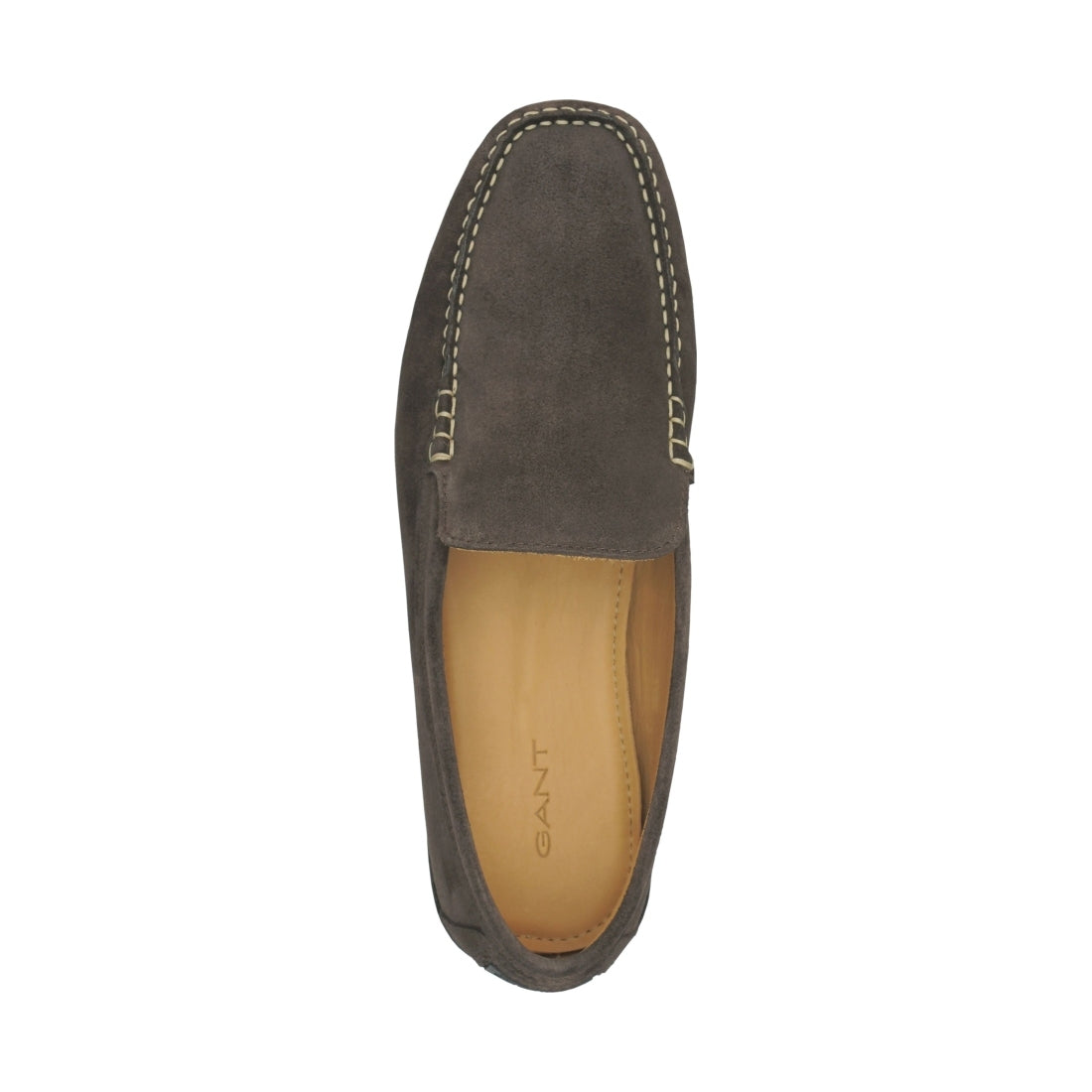 Gant mens g46 dark brown wilmon mocasins | Vilbury London