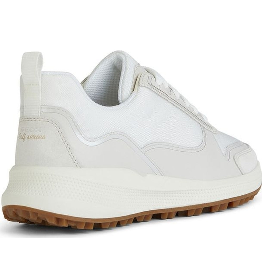 Geox womens white, off white pg1x sneakers | Vilbury London