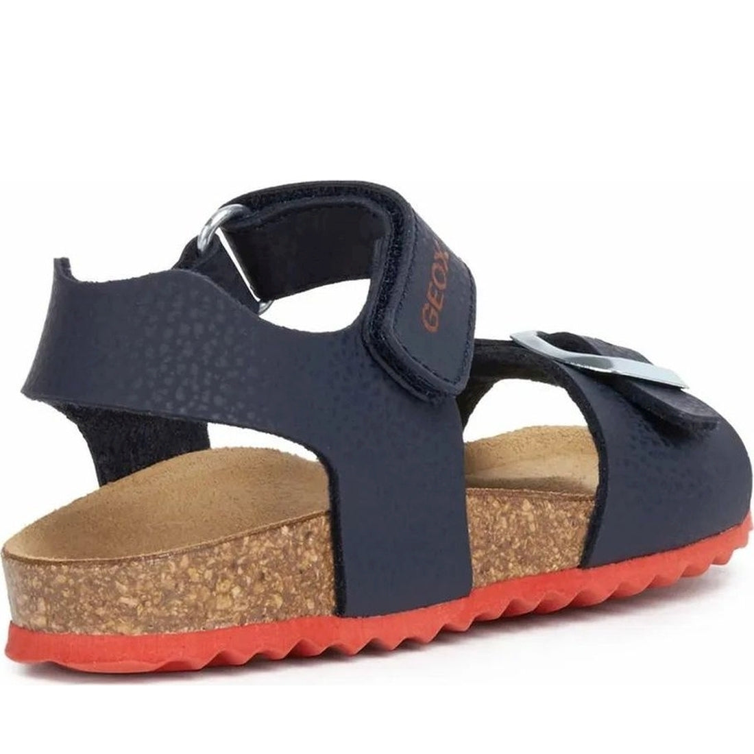 Geox boys navy, red ghita sandals | Vilbury London