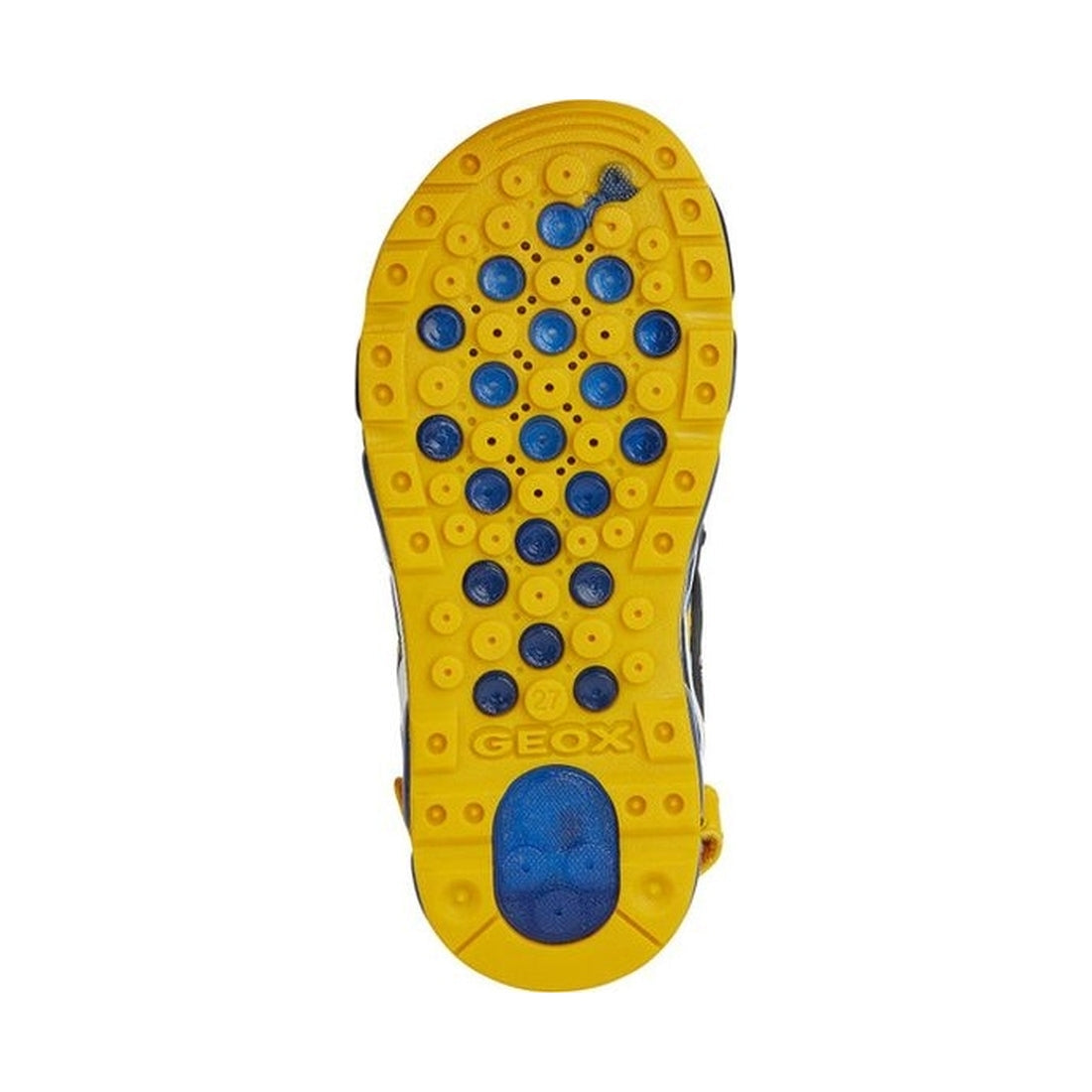 Geox boys black, royal sandal android | Vilbury London