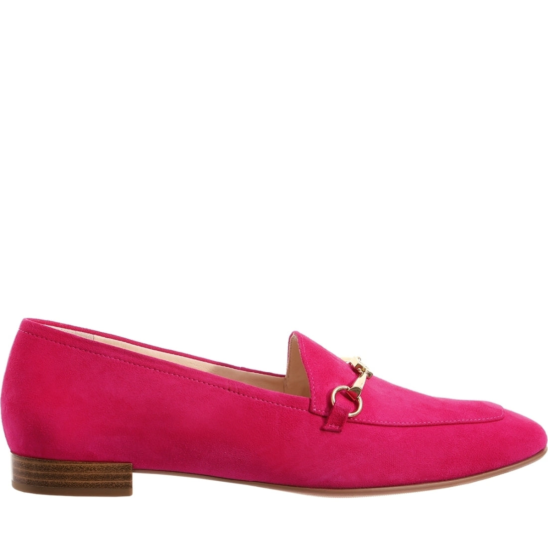 Hogl womens pink close loafers | Vilbury London