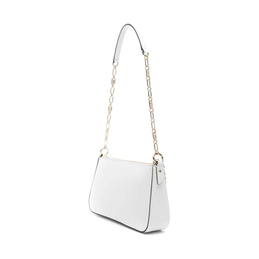 medium chain pouchette optic white