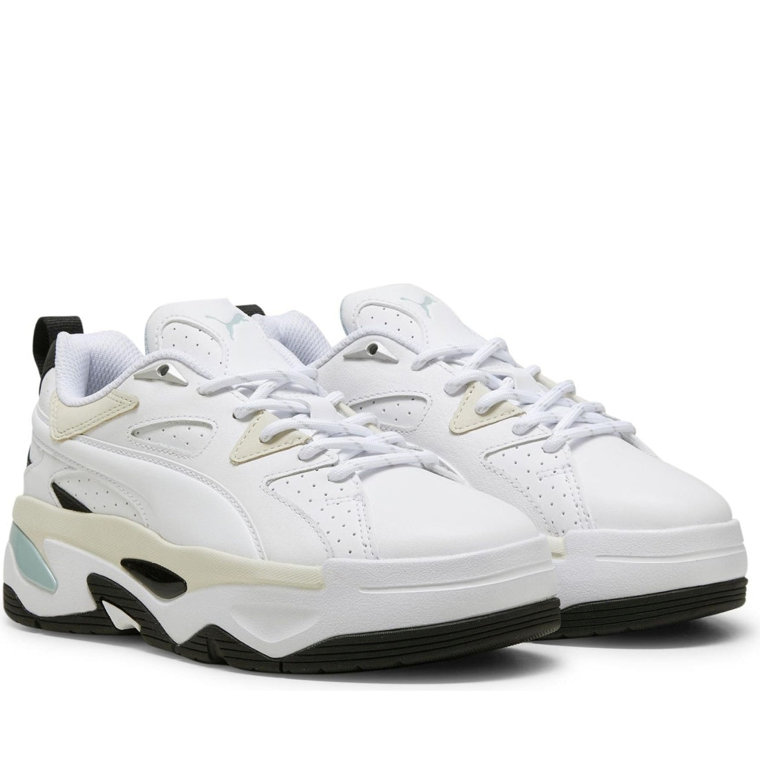 Puma womens white alpine snow blstr leisure trainers | Vilbury London