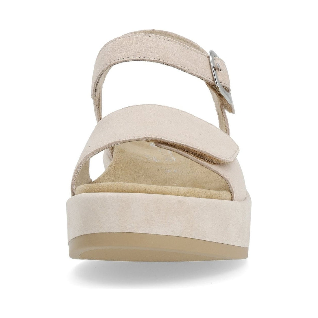 Remonte womens beige casual open sandals | Vilbury London