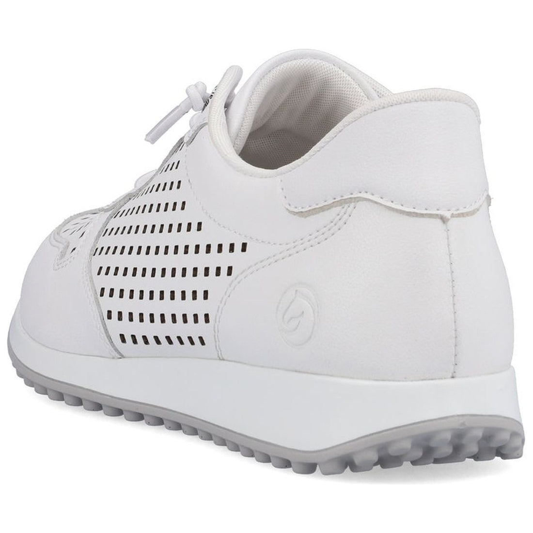 Remonte womens white leisure trainers | Vilbury London