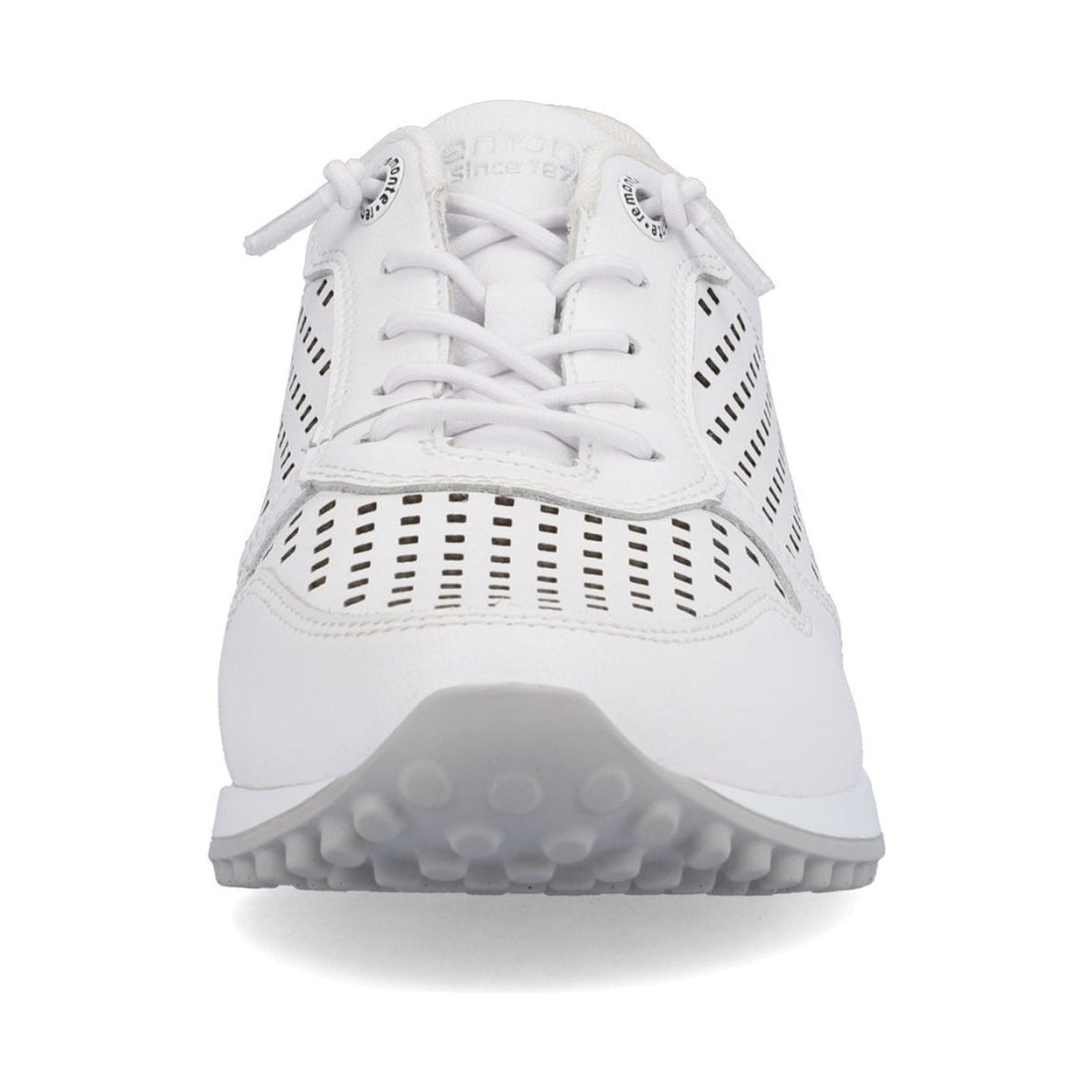Remonte womens white leisure trainers | Vilbury London