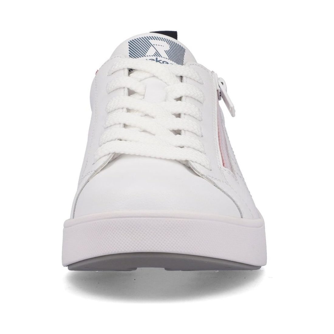 Rieker womens white leisure trainers | Vilbury London
