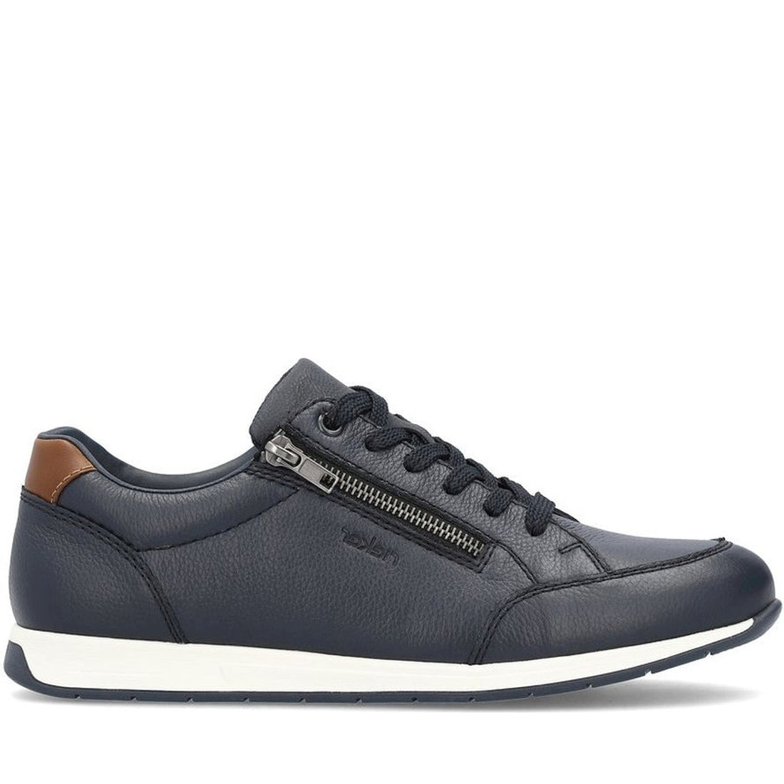 Rieker mens blue leisure trainers | Vilbury London