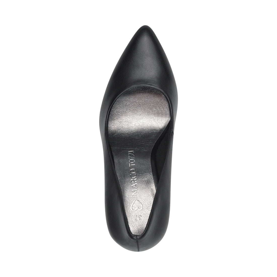 Marco Tozzi womens black metato high heels | Vilbury London